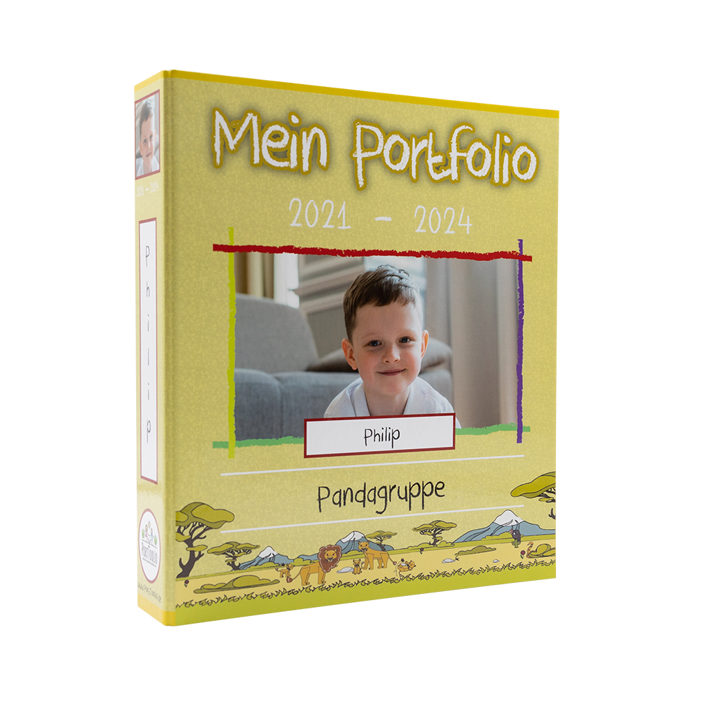 portfolio ordner kita kindergarten afrika