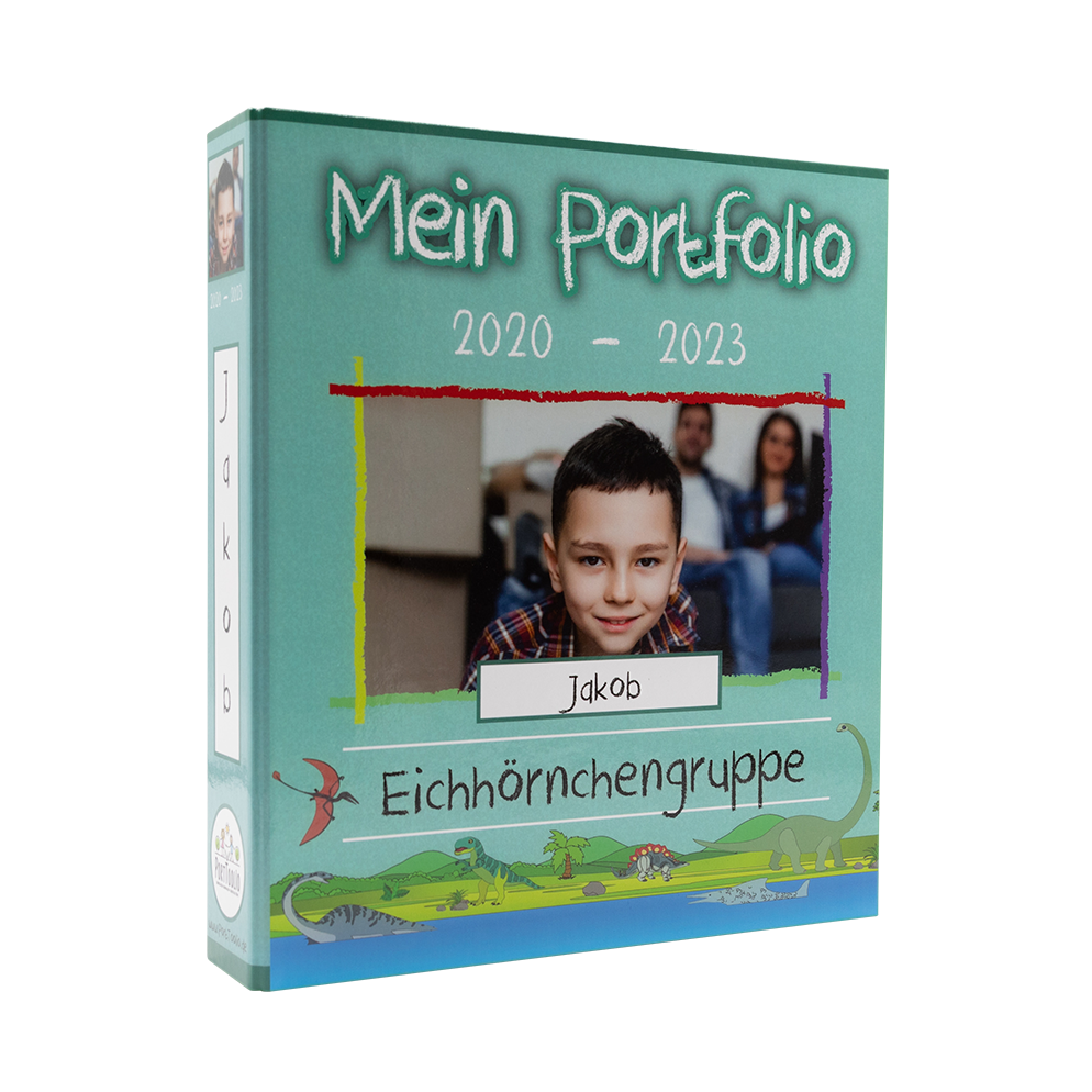 Portfolio-Ordner "Dinosaurier" - PortToolio