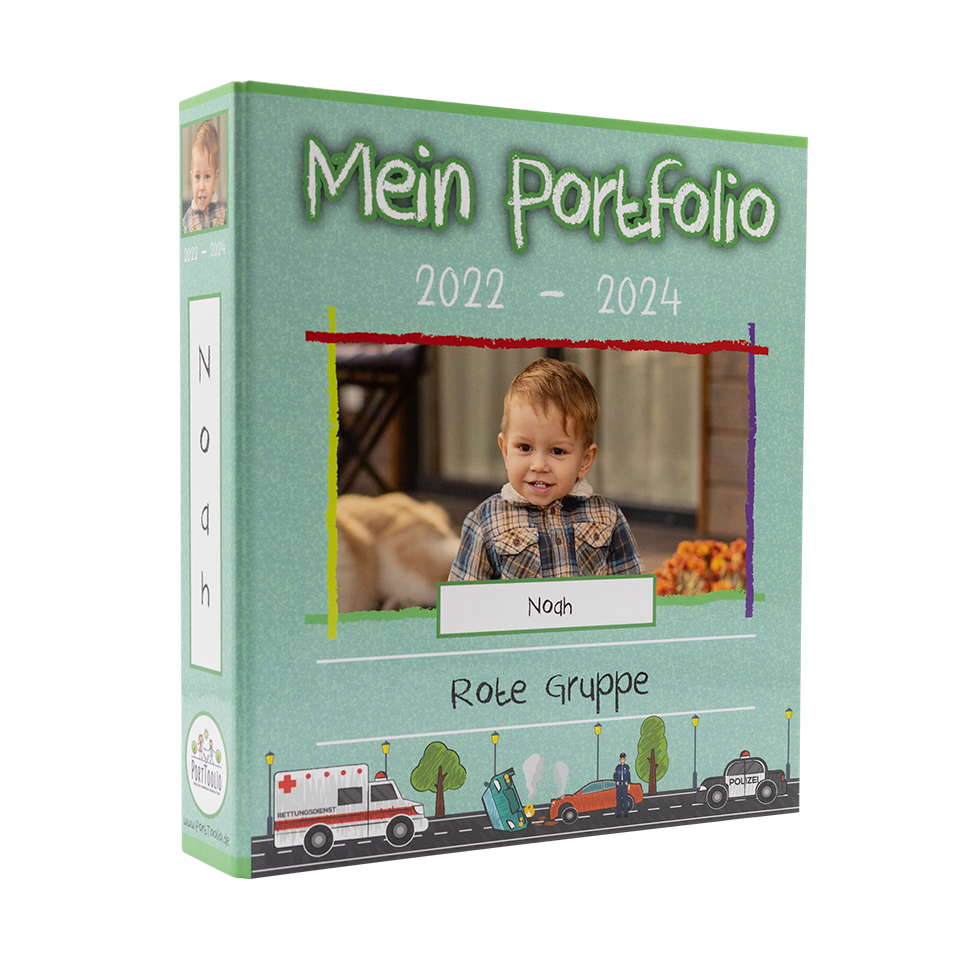 portfolio ordner kita kindergarten notfall